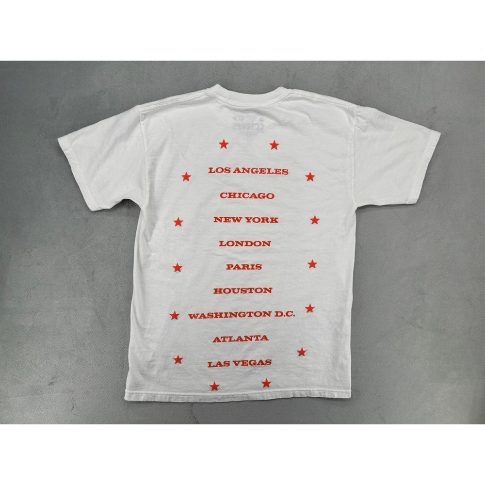 Beyonce Cowboy Carter CCT2025 Tour Graphic T-Shirt White Small - Picture 2 of 7